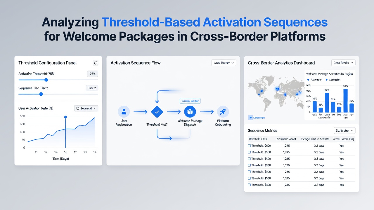 Flowchart illustrating user progression through threshold activations in global wagering platforms