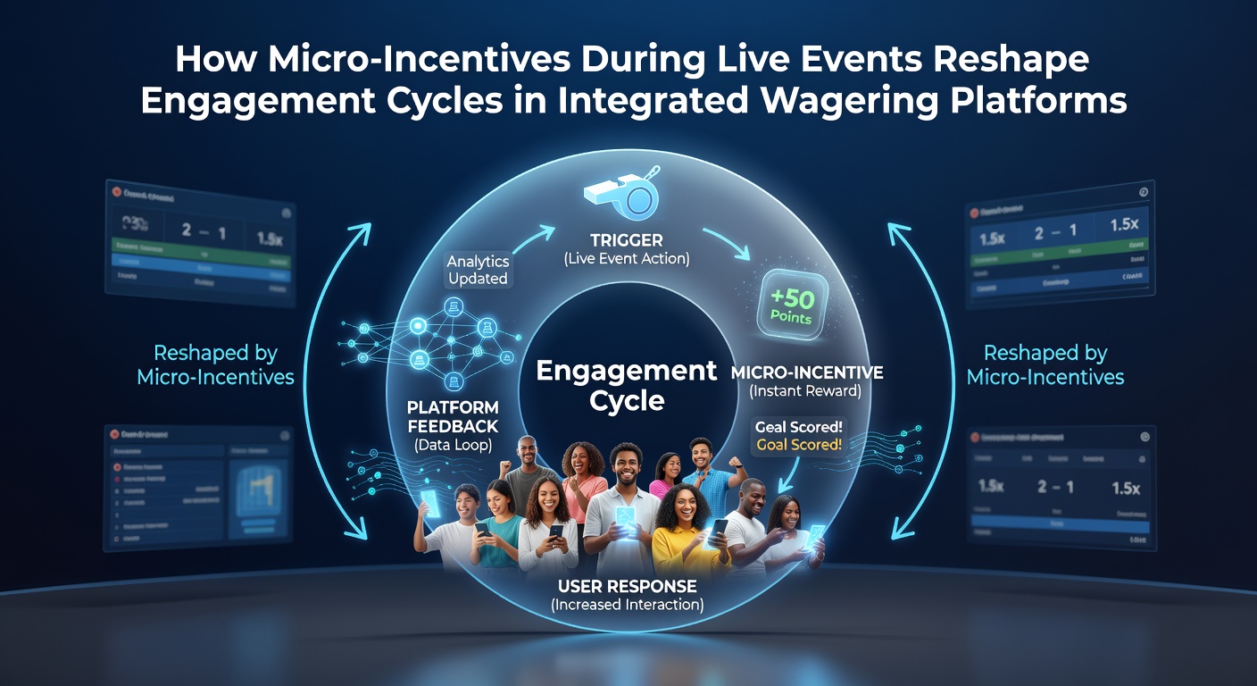 Live event interface showing micro-incentive prompts during a sports match on a wagering platform